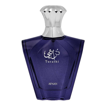 Afnan Turathi Blue Eau de Parfum Spray for Men, 3.0 oz