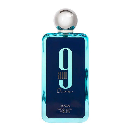 Afnan 9Am Dive Eau de Parfum Spray for Unisex, 3.4 ounces